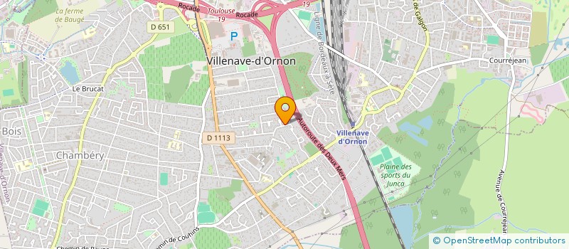 localisation de l'entreprise MONSIEUR JACKY MAS  VILLENAVE-D'ORNON