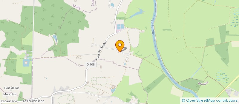 localisation de l'entreprise MONSIEUR JACKY MENUT  CHEFFES