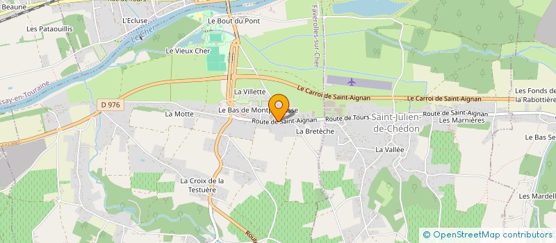 localisation de l'entreprise MONSIEUR JACKY MERIEAU  SAINT-JULIEN-DE-CHEDON