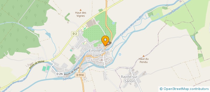 localisation de l'entreprise MONSIEUR JACKY MICLO  EINVILLE-AU-JARD