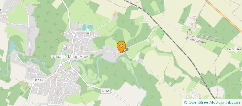 localisation de l'entreprise MONSIEUR JACKY MONTOUX  NIEUIL L'ESPOIR