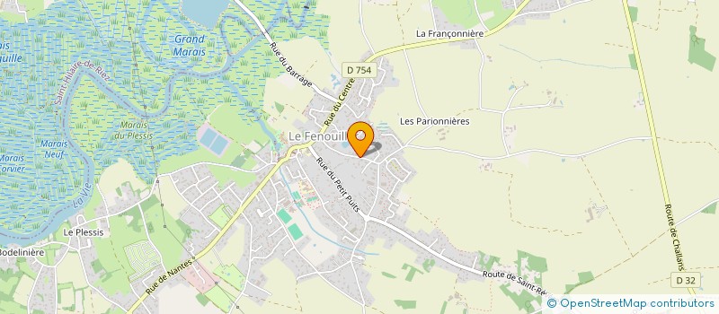 localisation de l'entreprise MONSIEUR JACKY MOREAU à LE FENOUILLER