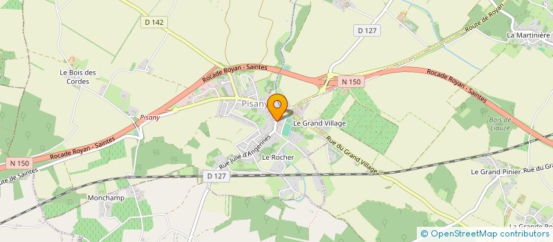 localisation de l'entreprise MONSIEUR JACKY MORIN  PISANY