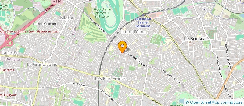 localisation de l'entreprise MONSIEUR JACKY MOUSSEAU à BORDEAUX