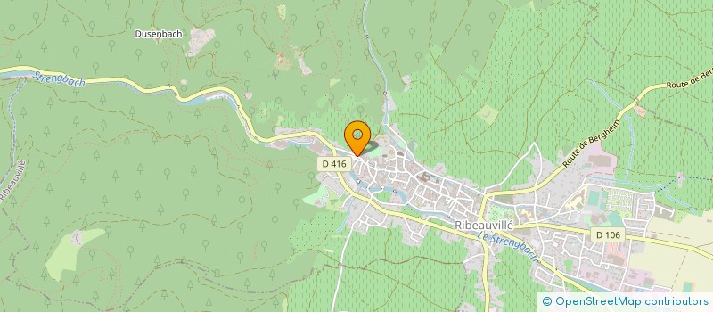 localisation de l'entreprise MONSIEUR JACKY MULLER  RIBEAUVILLE