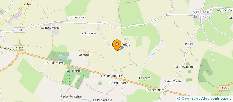 localisation de l'entreprise MONSIEUR JACKY NION à BELFORET-EN-PERCHE