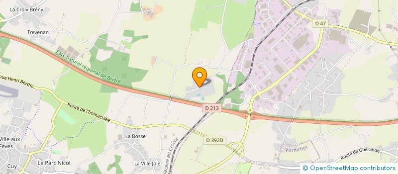 localisation de l'entreprise MONSIEUR JACKY NOBLET à LA BAULE-ESCOUBLAC