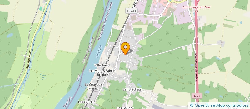 localisation de l'entreprise MONSIEUR JACKY NOUHAN à COSNE COURS SUR LOIRE