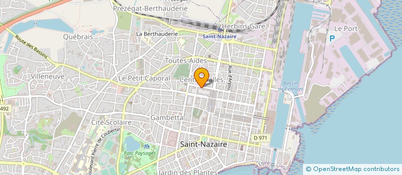 localisation de l'entreprise MONSIEUR JACKY PAPIN à SAINT-NAZAIRE