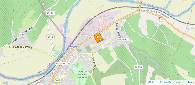 localisation de l'entreprise MONSIEUR JACKY PATRAN  DORMANS