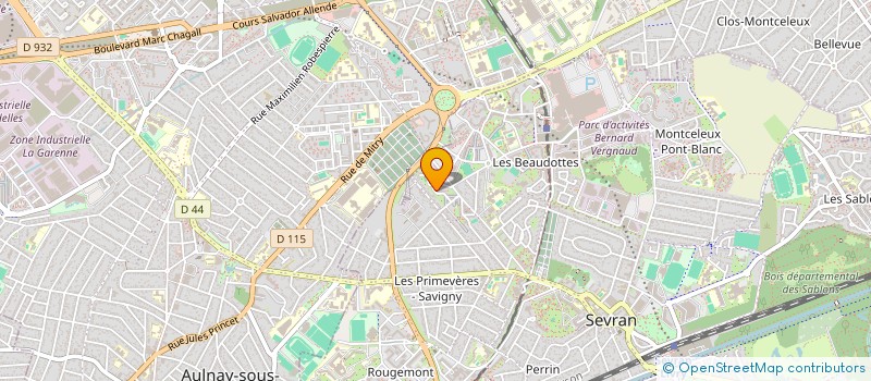 localisation de l'entreprise MONSIEUR JACKY PAVILI à SEVRAN