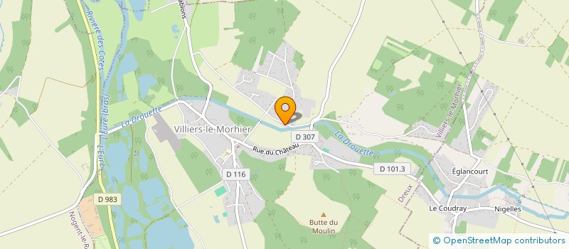 localisation de l'entreprise MONSIEUR JACKY PELLETIER à VILLIERS-LE-MORHIER