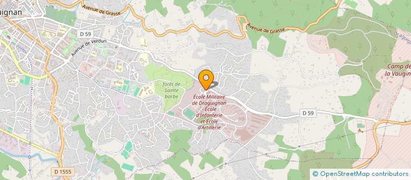 localisation de l'entreprise MONSIEUR JACKY PERY à DRAGUIGNAN