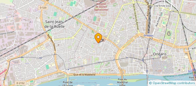 localisation de l'entreprise MONSIEUR JACKY PESTY à ORLEANS