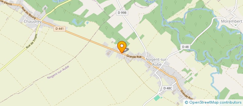 localisation de l'entreprise MONSIEUR JACKY PETIT  DOMMARTIN-LE-COQ