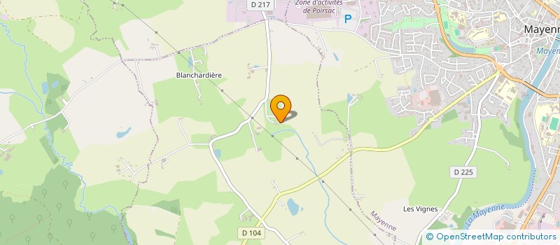 localisation de l'entreprise MONSIEUR JACKY PETITHOMME  CHATILLON-SUR-COLMONT