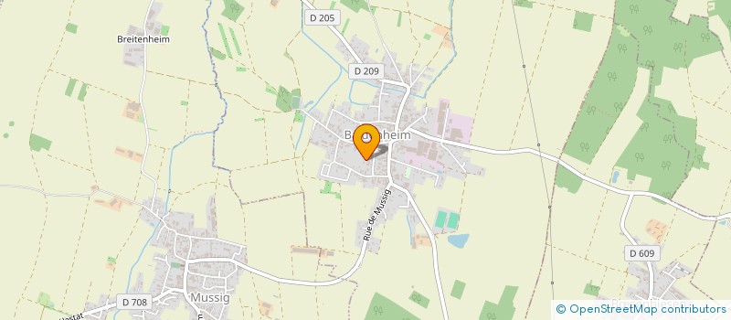 localisation de l'entreprise MONSIEUR JACKY PFIFFER  BALDENHEIM