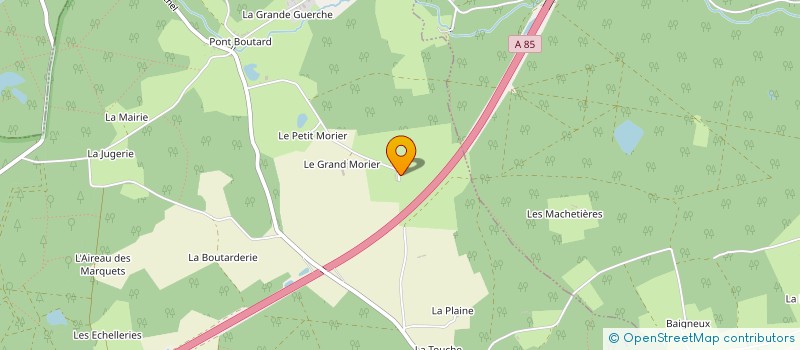 localisation de l'entreprise MONSIEUR JACKY PICARD à COTEAUX-SUR-LOIRE