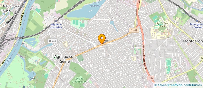 localisation de l'entreprise MONSIEUR JACKY PICARD  VIGNEUX-SUR-SEINE