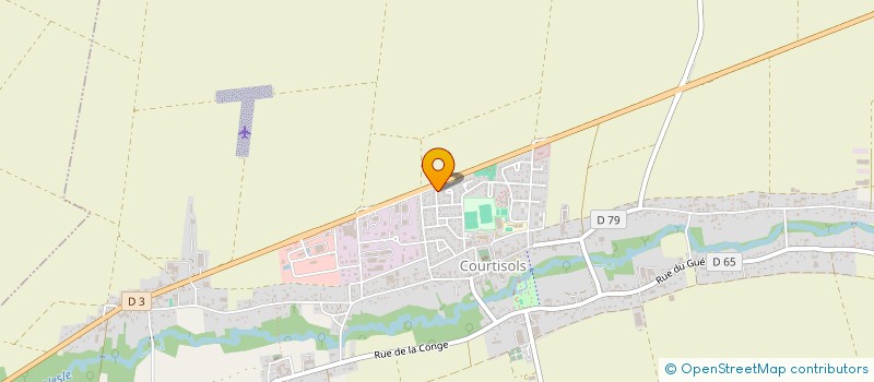 localisation de l'entreprise MONSIEUR JACKY PIERRE  COURTISOLS