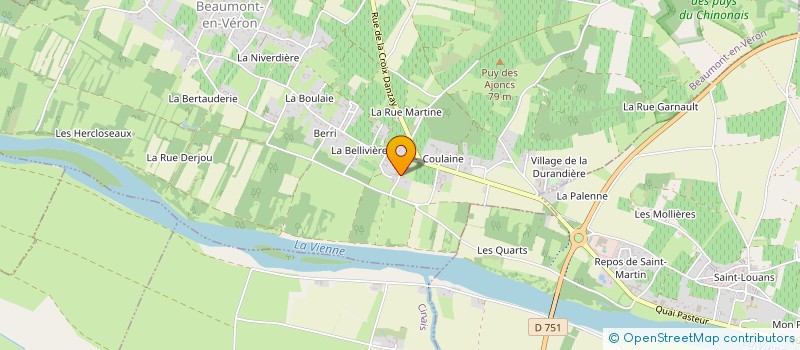 localisation de l'entreprise MONSIEUR JACKY PIMOT à BEAUMONT-EN-VERON