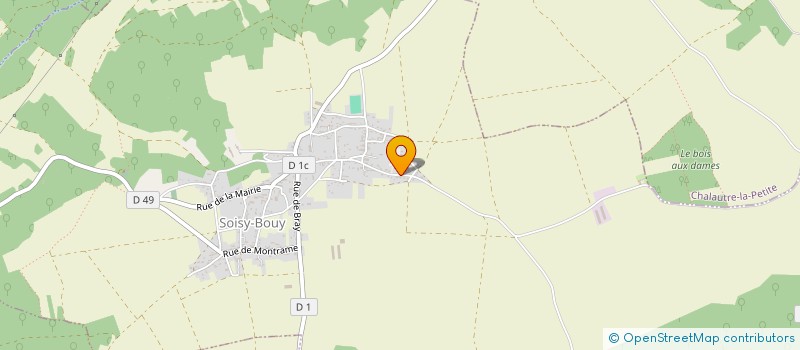 localisation de l'entreprise MONSIEUR JACKY PLAIS  SOISY-BOUY