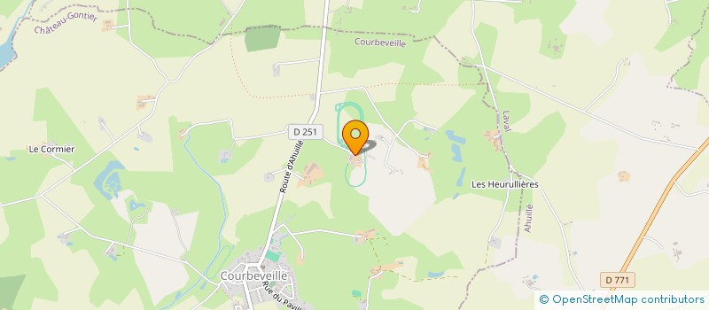 localisation de l'entreprise MONSIEUR JACKY PLANCHARD  COURBEVEILLE