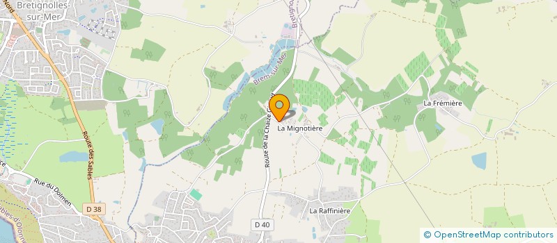 localisation de l'entreprise MONSIEUR JACKY POIRAUD à BREM-SUR-MER