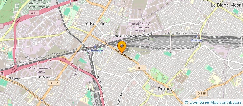 localisation de l'entreprise MONSIEUR JACKY POMMIER  DRANCY