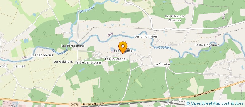 localisation de l'entreprise MONSIEUR JACKY PREYS  MEUSNES