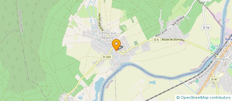 localisation de l'entreprise MONSIEUR JACKY PROUT à TRELOU-SUR-MARNE