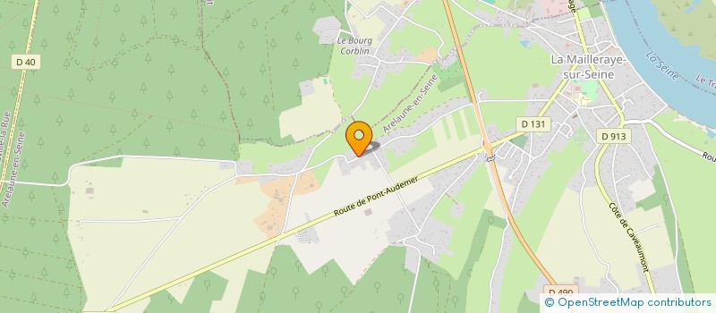 localisation de l'entreprise MONSIEUR JACKY QUETEIL  ARELAUNE-EN-SEINE