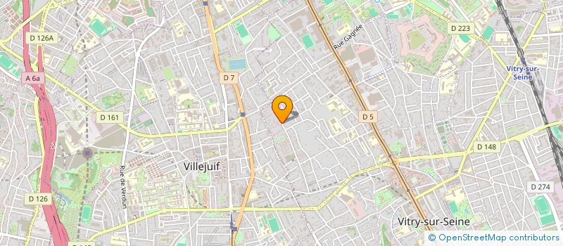 localisation de l'entreprise MONSIEUR JACKY RACLOT à VITRY-SUR-SEINE