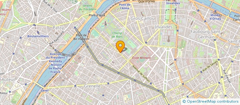 localisation de l'entreprise MONSIEUR JACKY RECOLLON  PARIS