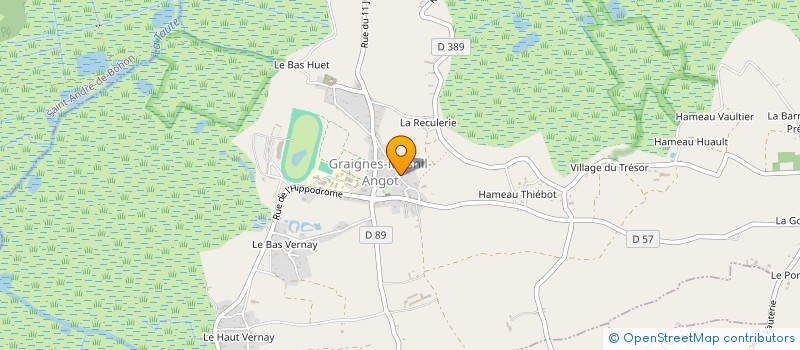 localisation de l'entreprise MONSIEUR JACKY REMY  GRAIGNES-MESNIL-ANGOT