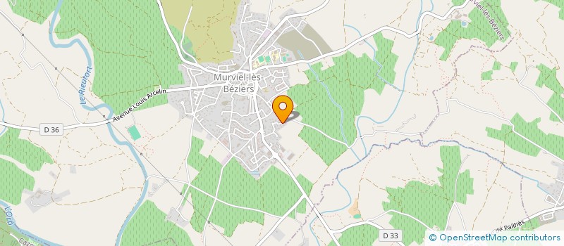 localisation de l'entreprise MONSIEUR JACKY RENAUX  MURVIEL-LES-BEZIERS