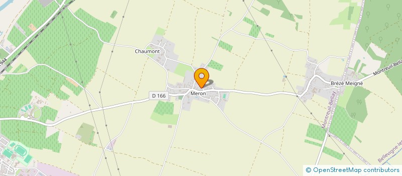 localisation de l'entreprise MONSIEUR JACKY REVAULT  MONTREUIL BELLAY