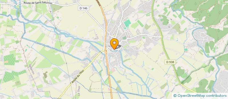 localisation de l'entreprise MONSIEUR JACKY RICHARD  VELLERON