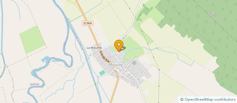 localisation de l'entreprise MONSIEUR JACKY RICHARD  MOUZAY