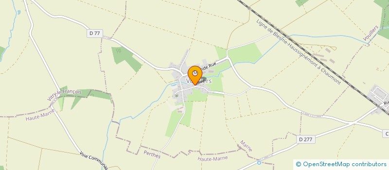 localisation de l'entreprise MONSIEUR JACKY ROBIN  VOUILLERS