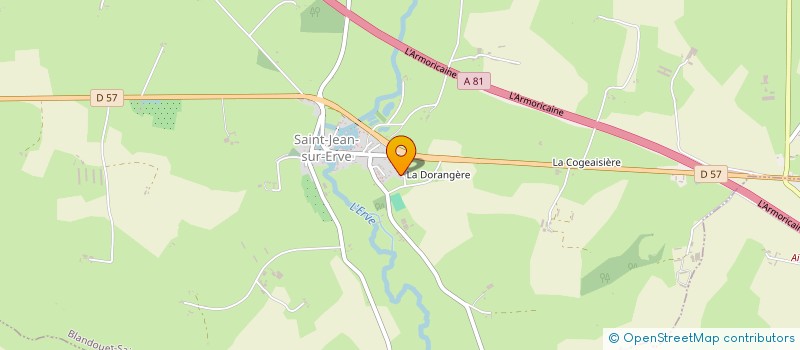 localisation de l'entreprise MONSIEUR JACKY ROGER à SAINTE-SUZANNE-ET-CHAMMES