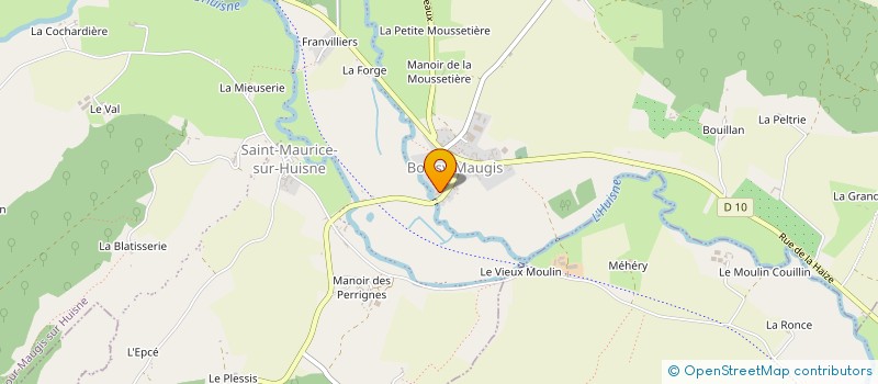 localisation de l'entreprise MONSIEUR JACKY ROGER à COUR-MAUGIS SUR HUISNE
