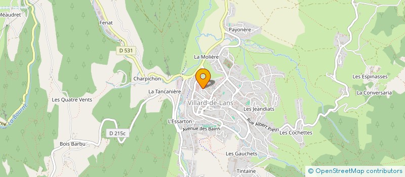 localisation de l'entreprise MONSIEUR JACKY ROGUES à VILLARD-DE-LANS
