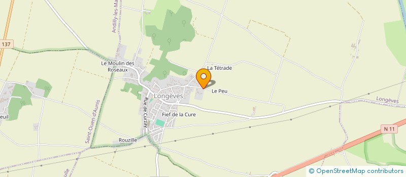 localisation de l'entreprise MONSIEUR JACKY ROI  LONGEVES