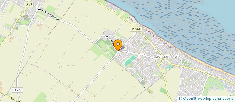 localisation de l'entreprise MONSIEUR JACKY SADOC  LES MONTS D'AUNAY