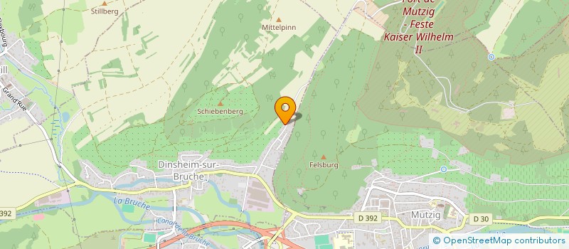 localisation de l'entreprise MONSIEUR JACKY SCHMITT  DINSHEIM-SUR-BRUCHE