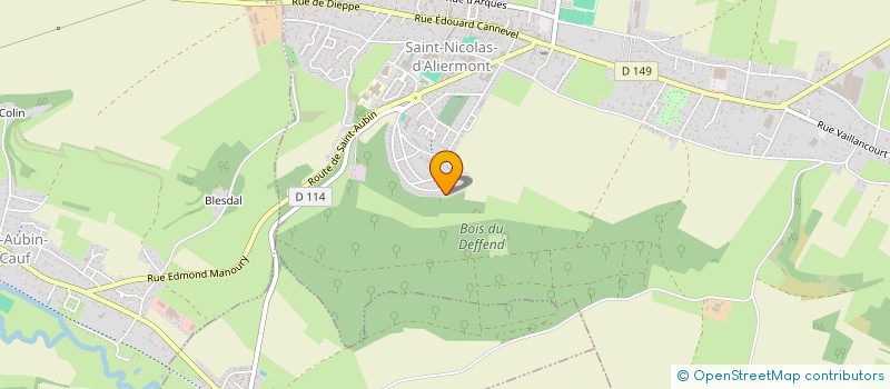 localisation de l'entreprise MONSIEUR JACKY SEGARD à SAINT-NICOLAS-D'ALIERMONT