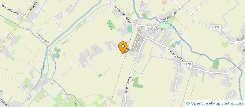 localisation de l'entreprise MONSIEUR JACKY SENSE  LA COUTURE