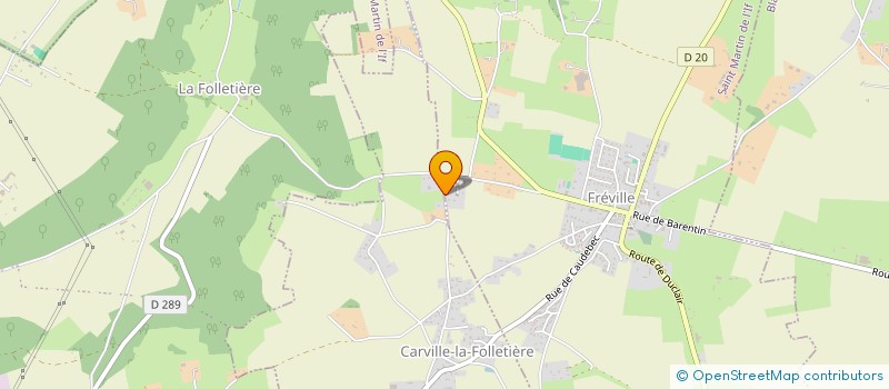 localisation de l'entreprise MONSIEUR JACKY SILEZA à CARVILLE-LA-FOLLETIERE