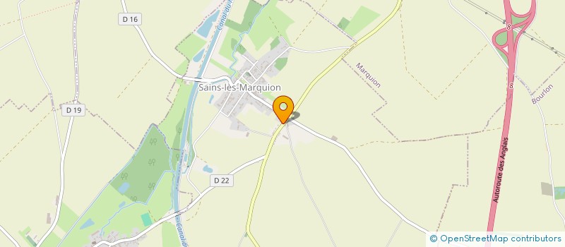 localisation de l'entreprise MONSIEUR JACKY SIMART  SAINS-LES-MARQUION